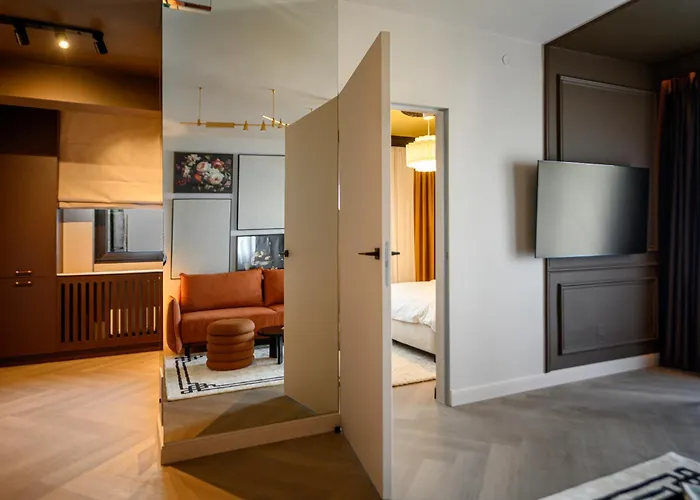Apartament Chocolette | Sky With Parliament View Bukareszt
